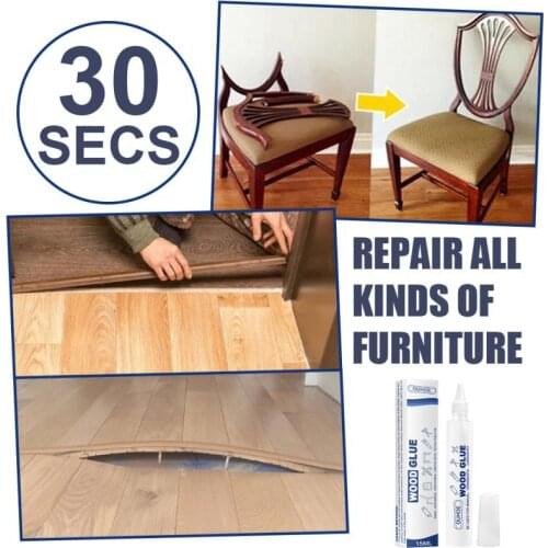 Wooden Craft Glue Decorations Fast Repairing Adhesive Strong Glue Waterproof Ceramic Wood Repair Glue Home Repair Accessories