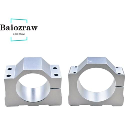 1pcs ER11 Motor Mounts Inner Diameter 40mm 42mm 45mm 48mm 50mm 52mm 54mm 65mm Spindle Fitted Seat with 4pcs Screw Bracket