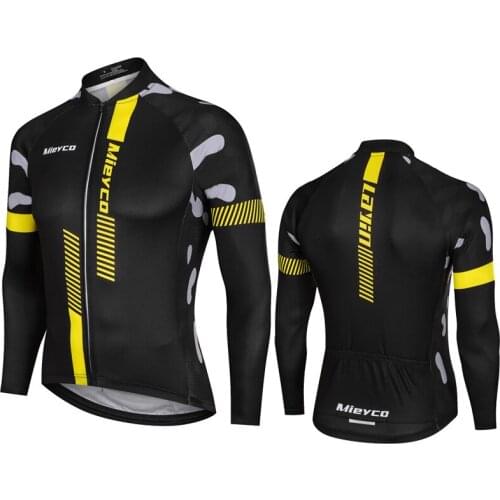 Mieyco Long Sleeve Cycling Jerseys Racing Bike MTB Sports Top Autumn Mountain Bicycle Clothing Maillot Ropa Ciclismo Masculino