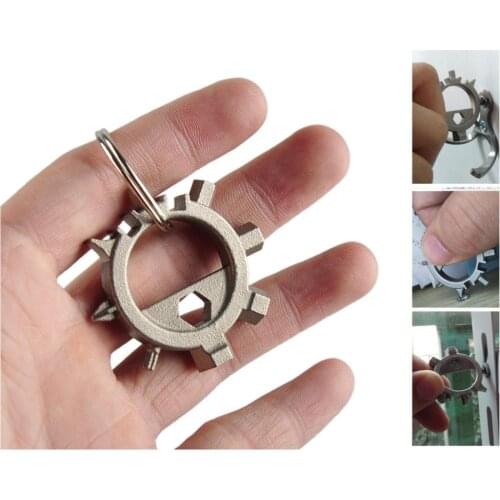 Multifunctional Multi Tool Multipurpose Bicycle Bike Cycle Screwdriver Repair Outdoor Camp Bottle Opener