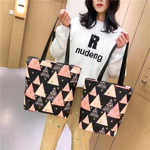 Fashion Womens Shoulder Bag Printing Shopper Bags Small Travel Handbag Female Shopping Tote Bag Summer Beach Pack