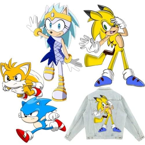 Cartoon Anime Boy Patches Thermal Stickers on Clothe Iron-on Transfers for Clothing Thermoadhesive Patch Diy Applique Fpr Kids