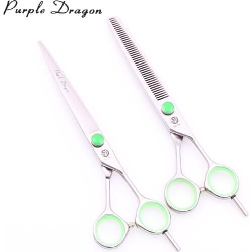 7'' JP 440C Hairdressers Scissors Straight Shears Thinning Scissors Professional Hair Scissors Barber Makas Dropshipping Z1121