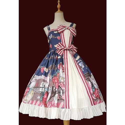 Hamsters Present ~ Sweet Printed Lolita JSK Dress by Infanta