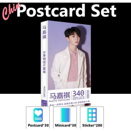 Teens in Times TNT Group Ma Jiaqi Postcard Present Sticker Poster 30pcs/set For Fans Collection Gift Chinese Star