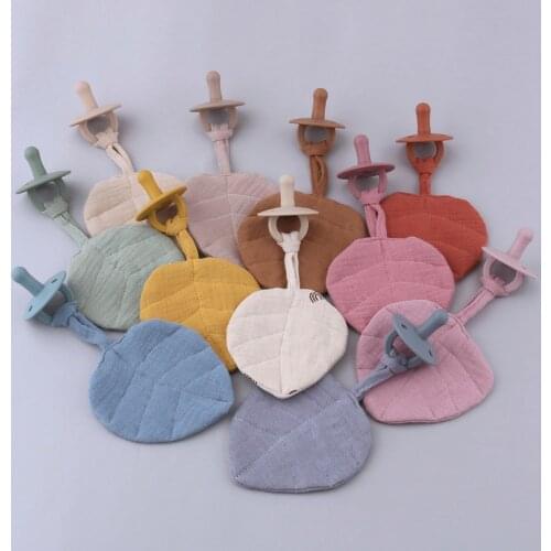 Customized Baby Silicone Pacifier Soothing Infants Bite Chew Newborn Comfort Appease Nipple Portable Burp Cloth