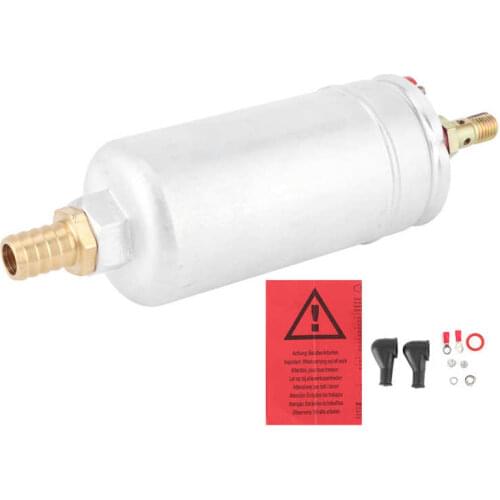 Fuel pump auto accessories Universal Inline External Fuel Pump 300LPH 0580254044 M6 Positive Negative Impeller Design