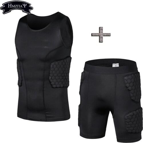 Outdoor Anti-Collision Suit Sports Honeycomb Football Soccer Goalkeeper Sports Anti-Collision Suit Training Protective Gear