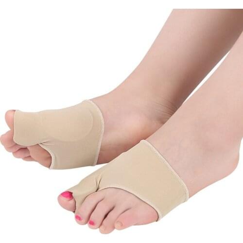 1 Pair=2 Pcs Medical Device Toe Hallux Valgus Correction Feet Care Big Bone Thumb Pedicure Socks Bunion Straightener Pain Relief