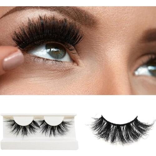 100% Real Mink Eyelashes 3D Natural False Eyelashes Mink Lashes Soft Eyelash Extension Makeup Kit