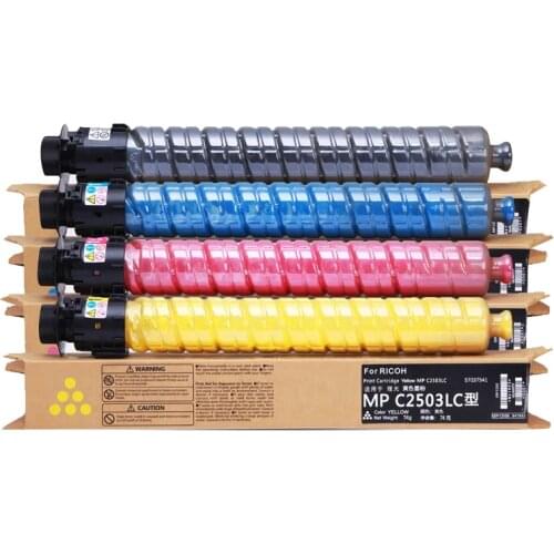 5 Star 15K/13K Same Original Print MPC2003 MPC2503 MPC2011 Copier Toner Compatible for RICOH Aficio MP C2003 MP C2503 MP C2011