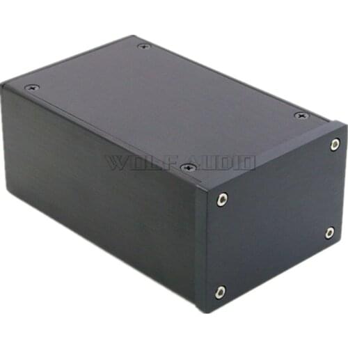 A0609K black Full Aluminum amplifier Enclosure/mini AMP case/ Preamp chassis