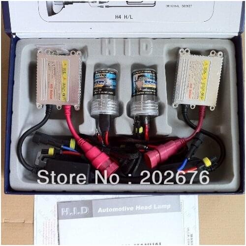FREE SHIPPING, PROMOTION, CHEAPEST 12V AC 35W SINGLE BEAM HID XENON KIT H1 H3 H4 H7 H11 9005 9006 AND OTHERS,WITH STABLE QUALITY