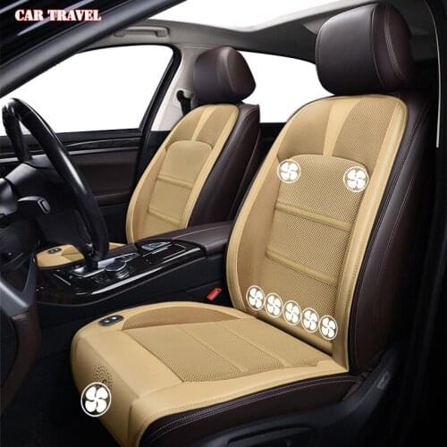 CARTRAVEL 12V Seat ventilation 1pc car seat cover for Lexus all models ES RX GS NX LS IS RC CT series summer Pad Cushion