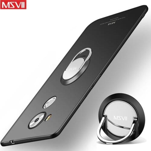 Cover For Huawei Mate 8 Case MSVII Finger Ring Slim Matte Coque For Huawei Mate 8 Case Metal Car Holder PC Back Cover Mate8 Case