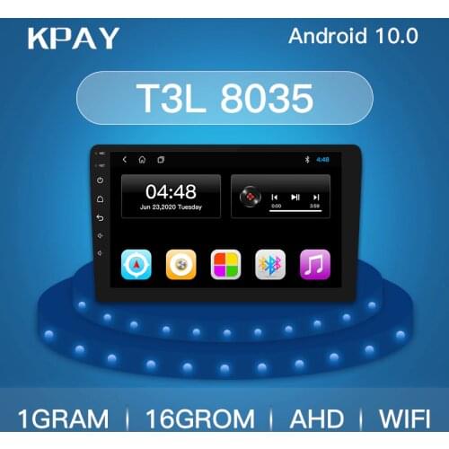 Double din car dvd player Android 10 autoradio multimedia player 9 inch 10 inch T3L 8035