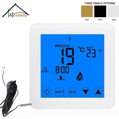 EU temperature controller room heating thermostat 16A for infrared wire, warm floor