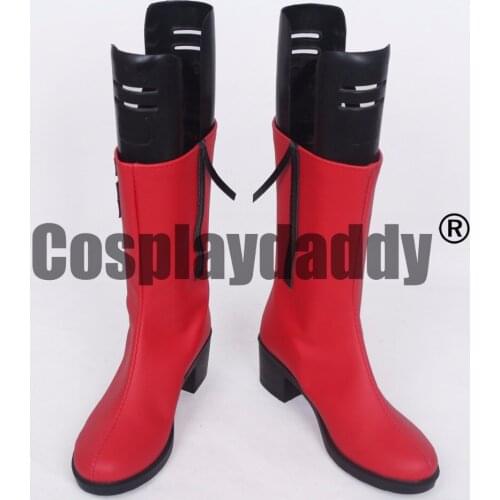 Fate/Apocrypha Servant Ruler Jeanne d'Arc ITASHA Racing Car Cosplay Shoes Boots S008