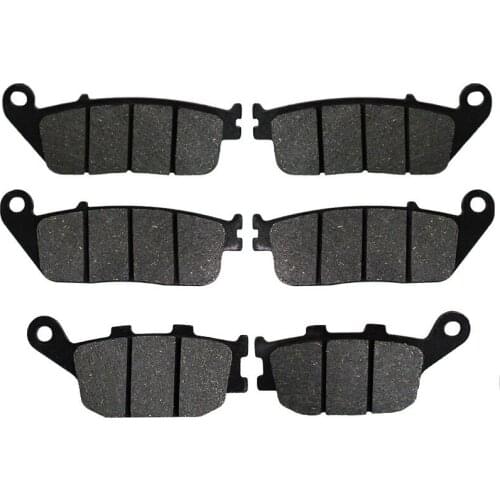 Motorcycle Front and Rear Brake Pads for HONDA CBF 600 2004-2006 CBF600 ABS 2004-2006 CBF1000 CBF 1000 2006-2009