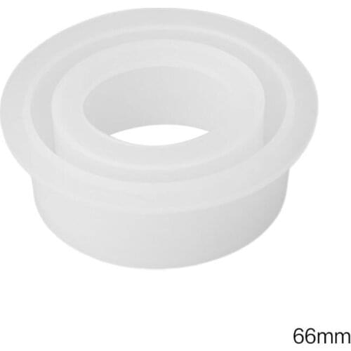 Semi-opening C-shaped Bracelet Silicone Mold DIY Crystal Epoxy Oval Bracelets Large Size Mirror Crafts Making Molds E56C