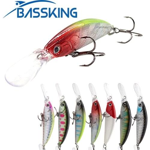 TAF 2020 NEW Sinking Minnow 5cm 6.2g Fishing Lure 14 Colors Quality ABS Plastic Artificial Strong Temptation Saltwater Hard Bait