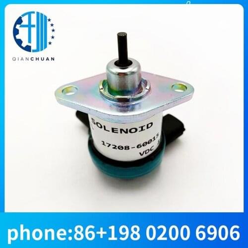Applicable to Kubota flameout solenoid valve parking electromagnet 17208-60016 17208-60015