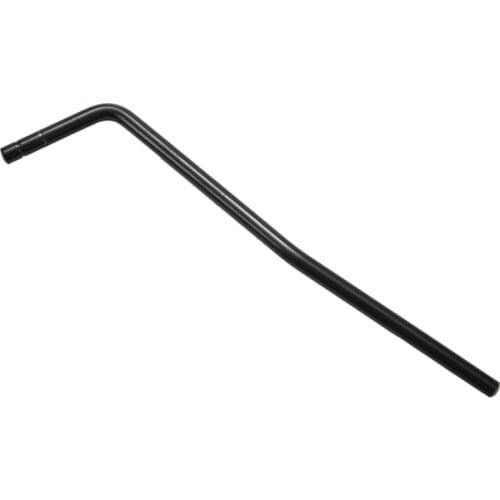 Direct Insertion Style Electric Guitar Tremolo Arm Whammy Bar - Chrome - Black / Insert Part Diameter 6mm