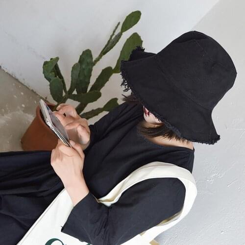 Women Sunhat Sunshade Foldable Retro Fisherman Hat Woven Cap Summer Outdoor Fishing Hat Panama Bucket Hats Unisex Hip Hop Cap