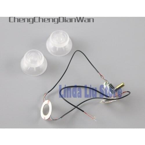 ChengChengDianWan ThumbSticks LED Light Up Mod with Transparent Thumbsticks Cap Set for PS4 and XBOX ONE Controller 5sets-20sets