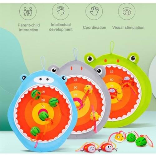 Creative Dart Board Toys Kids Toss Animal Educational toys Indoor Interactive Game Montessori Home Party Game for Kids