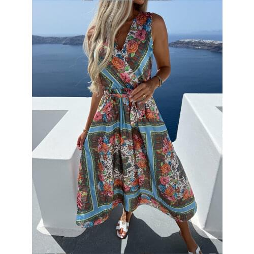 Spring Off Shoulder Bow Sling Maxi Dress Summer Sleeveless Pleated Beach Dresses Women Striped Pring Patchwork Long Party Dress