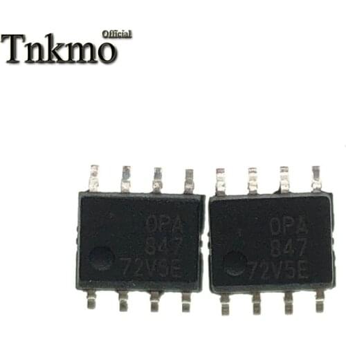 10PCS 20PCS OPA847IDR SOP-8 OPA847ID SOP8 OPA847I OPA847 847 Operational Amplifier New and original