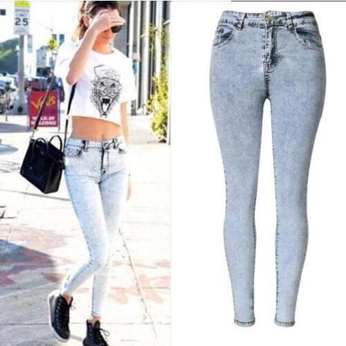 2021 Jeans Woman Mom Jeans Pants Boyfriend Jeans For Women With High Waist Ladies Jeans Denim Pencil Jeans
