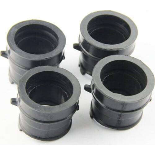 4pcs Motorcycle Carburetor Interface Manifold Intake Glue for Honda moto CBR250 MC19 1988-1989 MC22 CB400 Superfour NC31 CB400SF