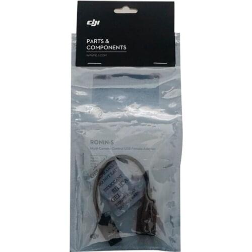 DJI Ronin S Multi-Camera Control USB Female Adapter is used with your cameras USB cable to connect camera original