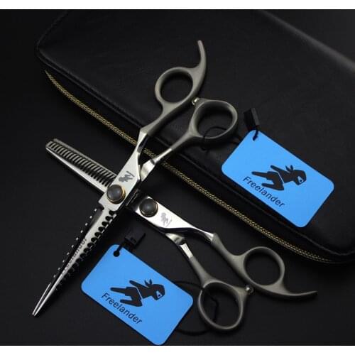 Non-slip 6" 440c professional hairdressers scissors hairdressing scissors hair cutting scissors barber thinning shears hair cut