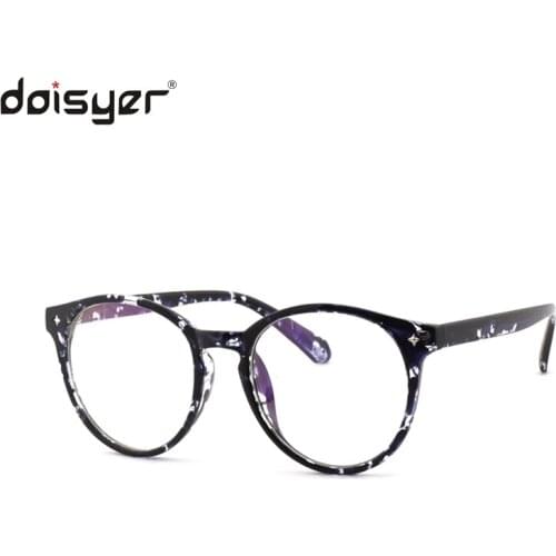 Daisyer Wholesale Japanese spectacle optical clear plastic big frame anti blue light glasses