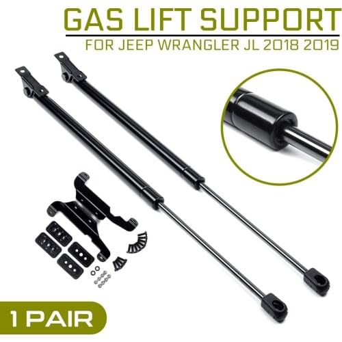 Car Front Engine Cover Bonnet Hood Shock Lift Strut For Jeep Wrangler JL 2018 2019 Struts Bar Support Rod Arm Gas Spring Bracket
