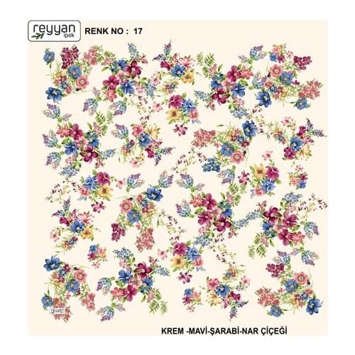 REYYAN SILK OYALIK WRITING (NEW QUALITY)-15326 - RENK-17