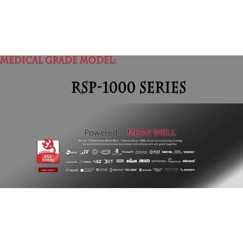 RSP-1000 SERIES 1000W 24V PFC MEAN WELL AC-DC SINGLE parallel PV SWITCHING POWER SUPPLY