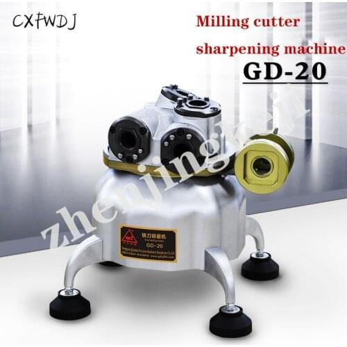 Precision Portable Milling Cutter Sharpening Machine Fast Grinding Machine Tool Accessories Milling Cutter Easy to use