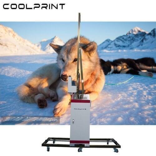 Vertical 3D Inkjet Wall Printing Machine For Indoor Outdoor Wall Mural Decoration Wall printer uv