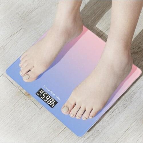 USB rechargeable mini electronic scale weighing human body scale household electronic scale healthy body scale