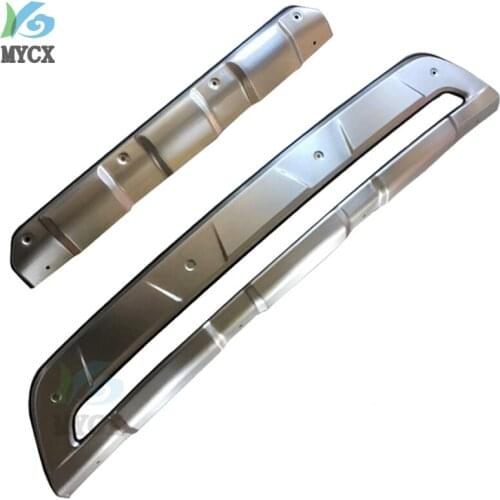 Front&rear bumper protector cover/skid plate guard for Honda UR-V URV 2016-2020,stainless steel,ISO quality,good pubic praise