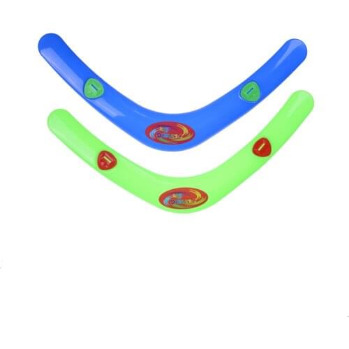 1pc V Shaped Boomerang Dart Flying Disc Kids Toy Flying Saucer Throw Catch Outdoor Game for Children Adult Plastic Gymnastics