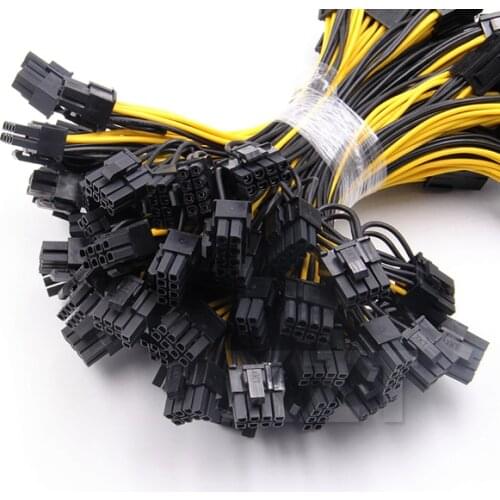 10pcs/Lot 8-pin PCI Express To 2 X PCIe 8 (6+2) Pin Motherboard Graphics Video Card PCI-e GPU VGA Splitter Power Data Cable