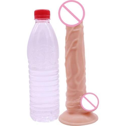 24*4.5 CM Soft Dildo For Women Masturbation Big Realistic Penis Dildofor Stimulator Anal Suction Cup Sex Toys Shop