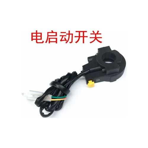 The accessories button of off-road motorcycle will start the ignition and turn off switch Electric start switch