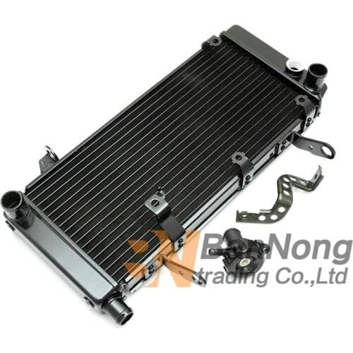 Free Shipping Motorcycles aluminum Cooling water tank radiator/Water Cooler Fits For SUZUKI SV1000 SV1000S SV 1000 S 2003-2008