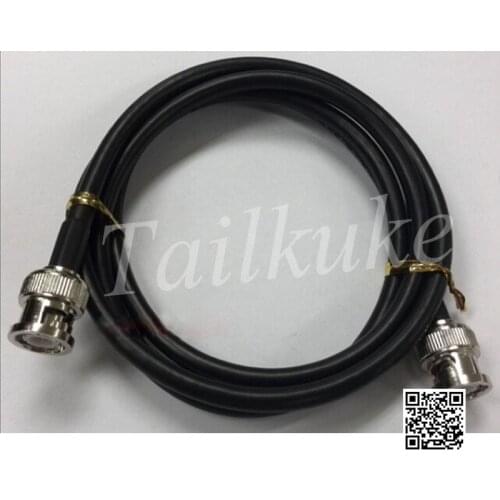 Wireless microphone with antenna amplifier cable BNC male to male coaxial cable Q9-JJ oscillating signal cable 50 ohm